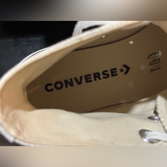 Converse White Platform Hightops - Picture 7 of 8